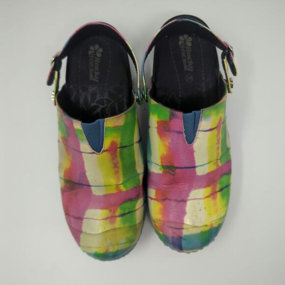 Rocky 4 Eur Sole Patent Leather Clogs for Nurses Size 7 - Picture 4 of 9